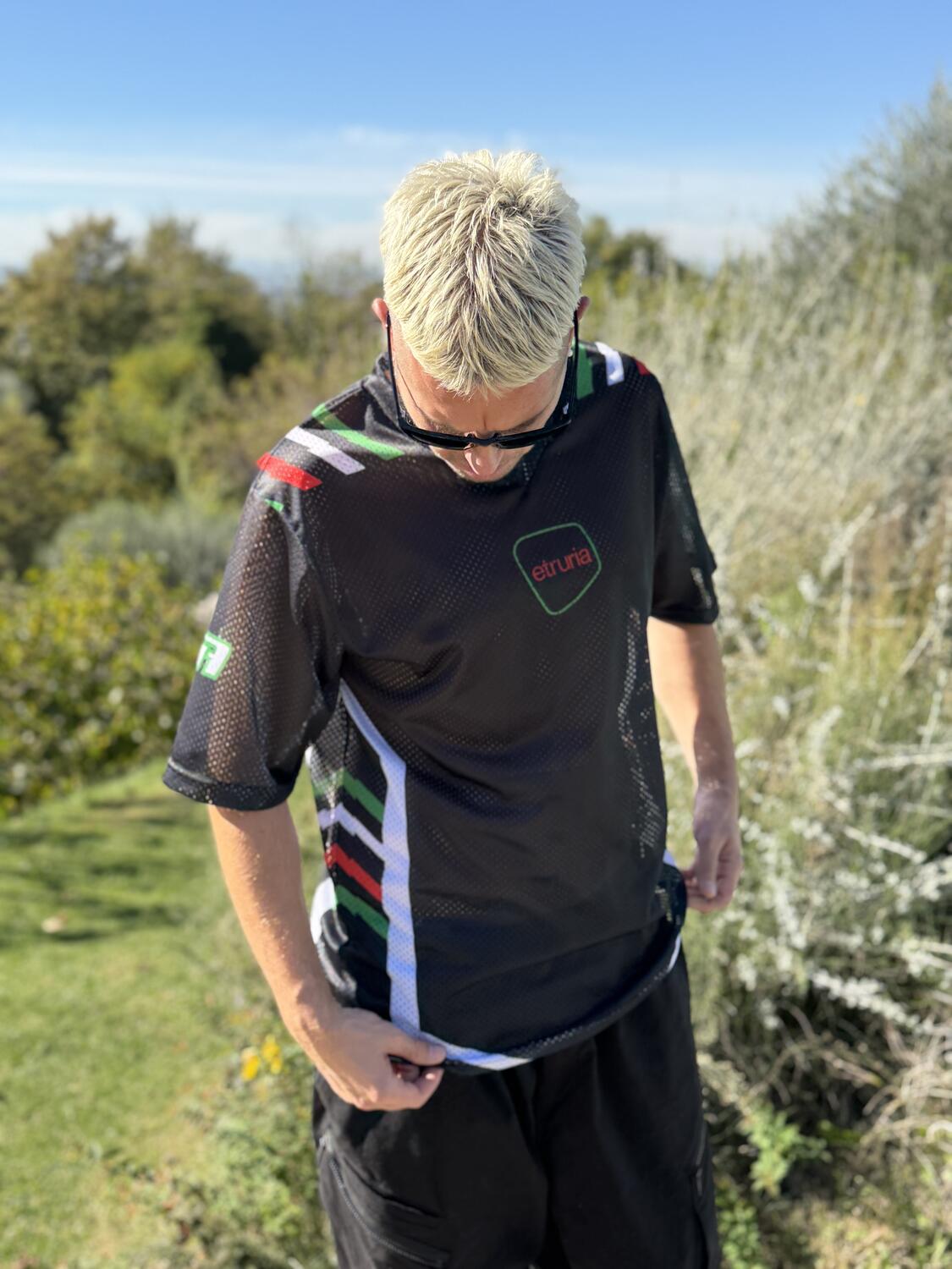 T-SHIRT GASSE LIMITED EDITION VERDE/BIANCO/ROSSO