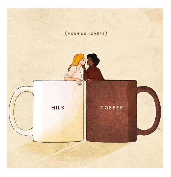 GIULIA ROSA - STAMPA ARTISTICA  30x30 cm: Morning Lovers