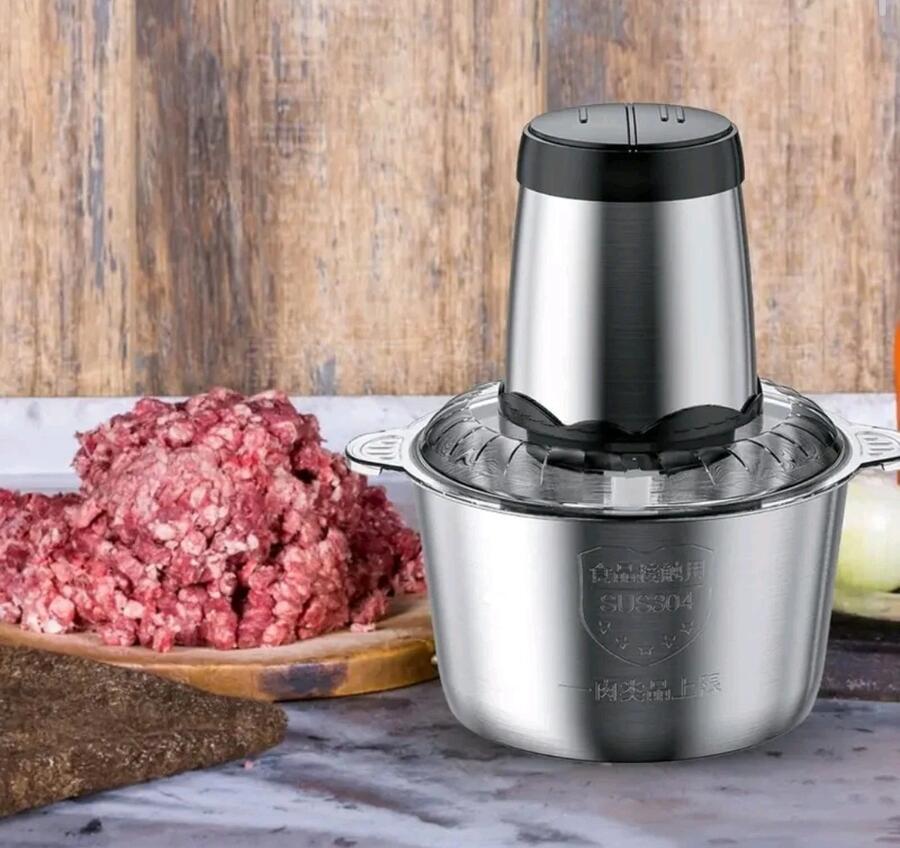 MIXER TRITATUTTO FRULLATORE CON CIOTOLA STACCABILE IN ACCIAIO 3 LITRI DA CUCINA