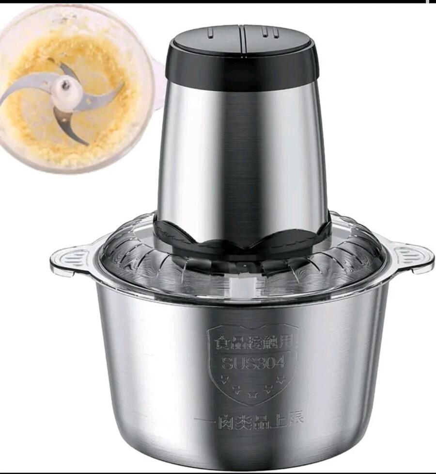 MIXER TRITATUTTO FRULLATORE CON CIOTOLA STACCABILE IN ACCIAIO 3 LITRI DA CUCINA