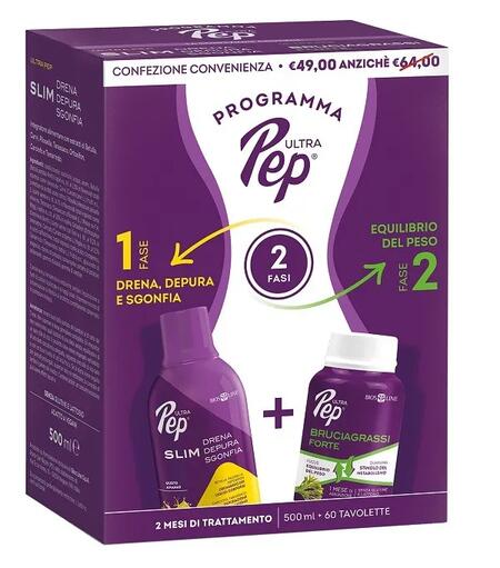 Ultra Pep PROGRAMMA Ultra Pep 2 Fasi per 2 mesi di trattamento - LIMITED EDITION