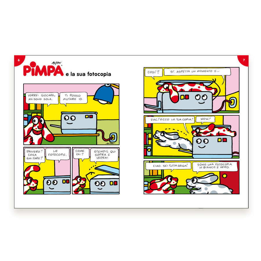 50 storie a fumetti di Pimpa