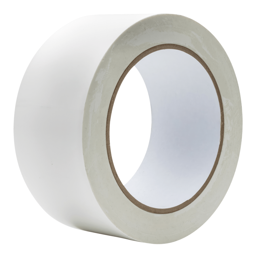 MegaTape PVC Tape UT5 Matte White - 50 mm - 33 m