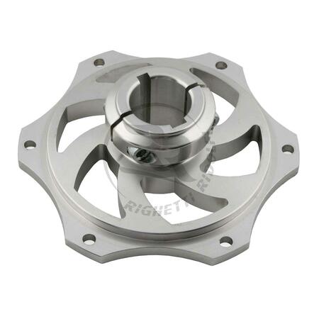 PORTACORONA IN ALLUMINIO ANODIZZATO Ø 30 mm 