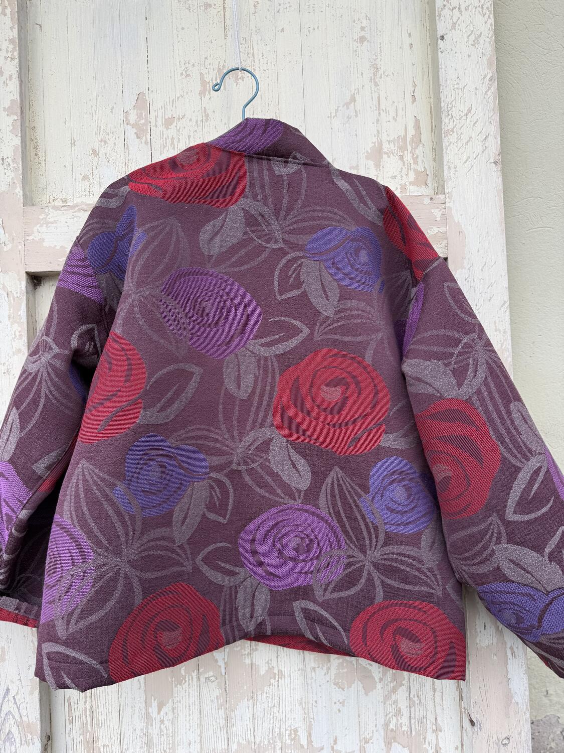 Kimono base marrone/viola