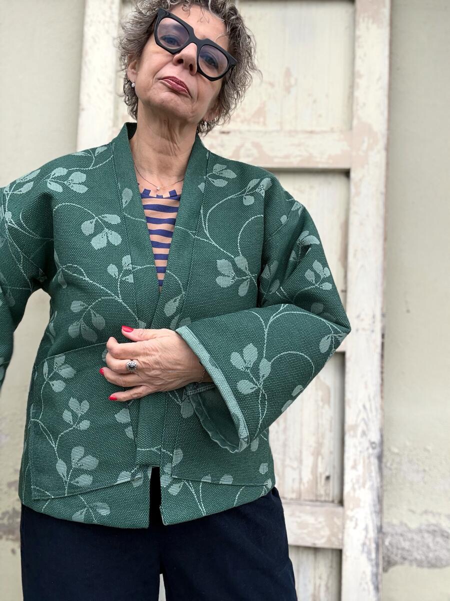 Kimono foglie 