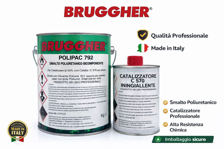 Vernice Poliuretanica bicomponente smalto RAL A RICHIESTA