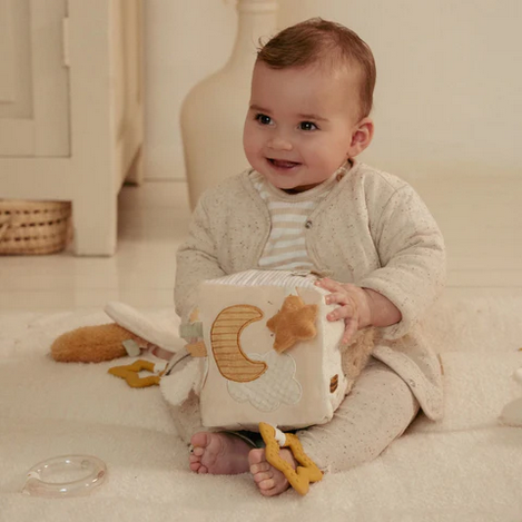 Cubo morbido Newborn Naturals  - Little Dutch