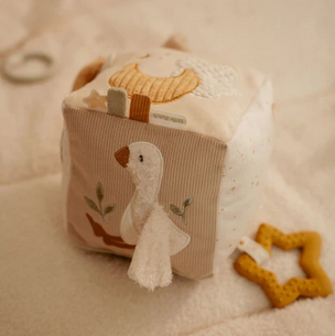 Cubo morbido Newborn Naturals  - Little Dutch