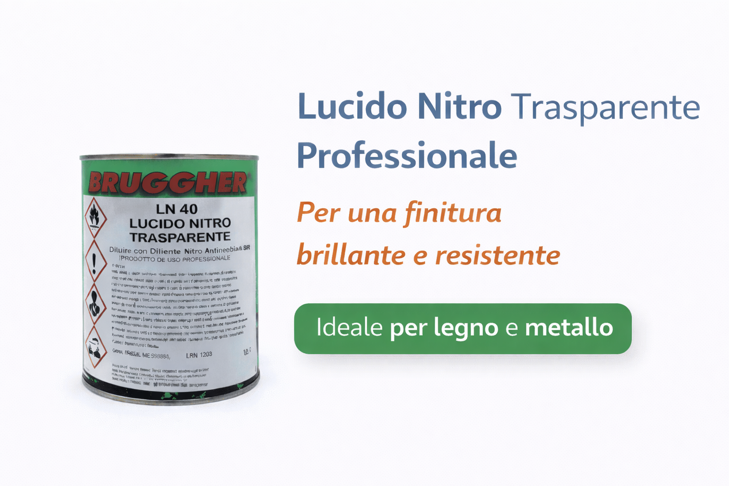 Smalto Nitro Trasparente