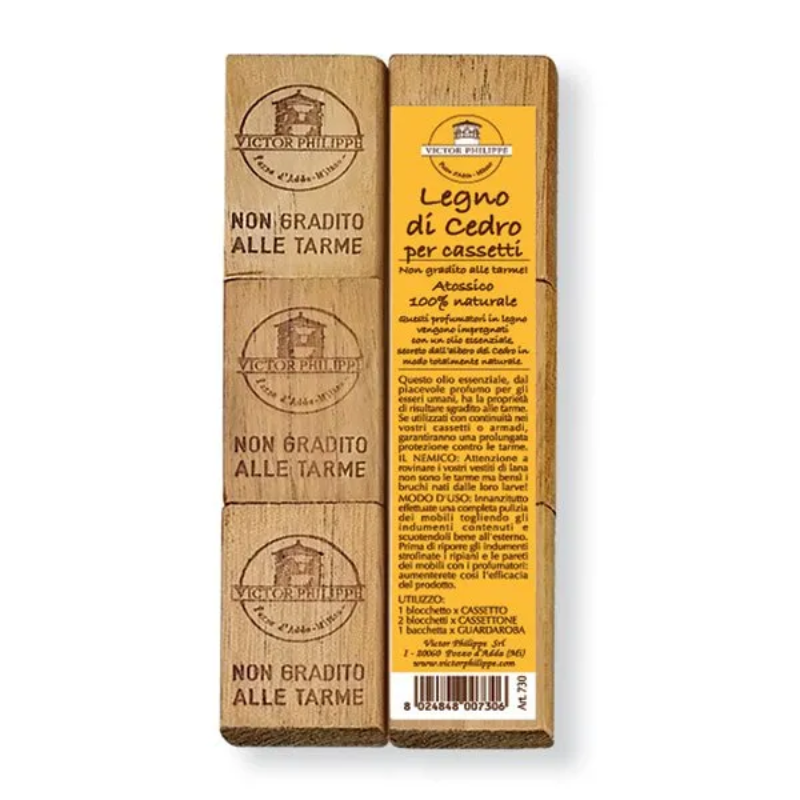 Victor Philippe - Legno di cedro profumatore per cassetti