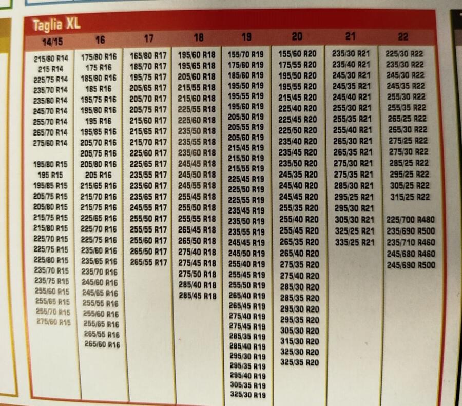 Calze da neve taglia XL