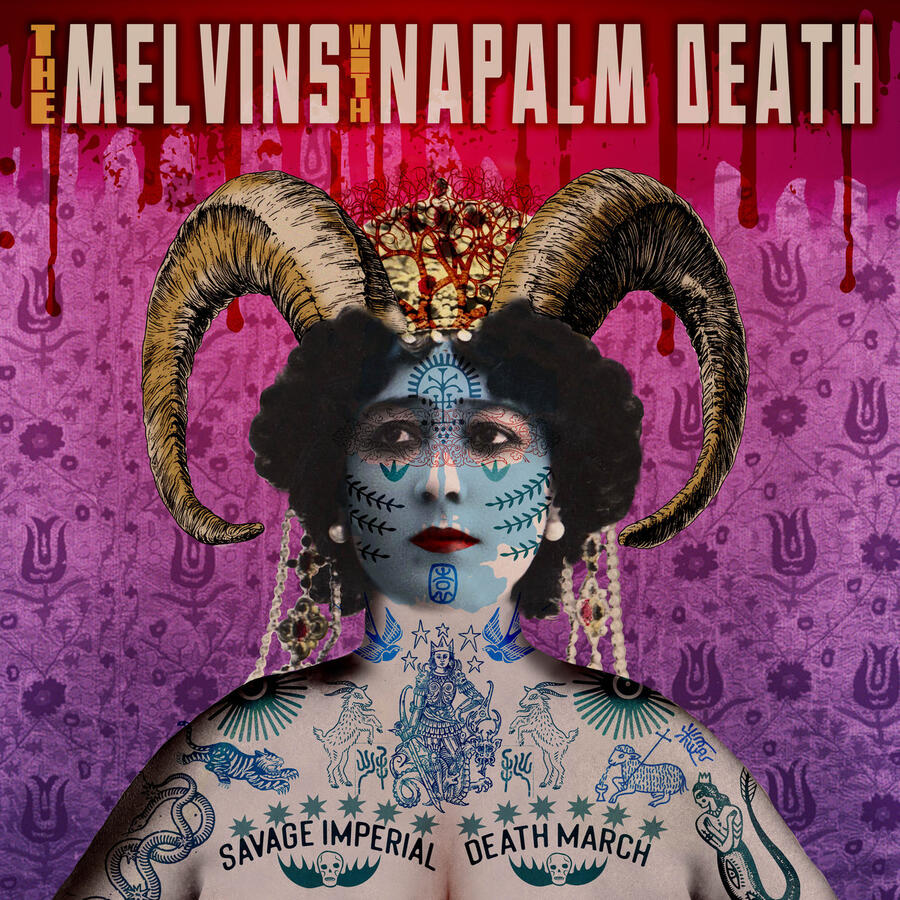 MELVINS & NAPALM DEATH - SAVAGE IMPERIAL DEATH MARCH - 