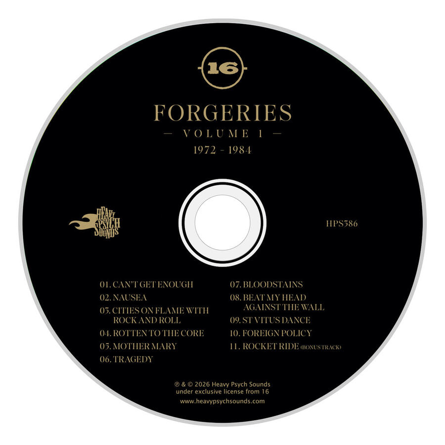 - 16 - - FORGERIES VOL.1, 1972- 1984 -