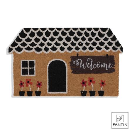 Fantin Argenti – Zerbino “Welcome Casetta” in Fibra di Cocco