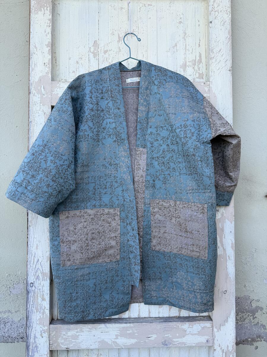 Kimono due tessuti 