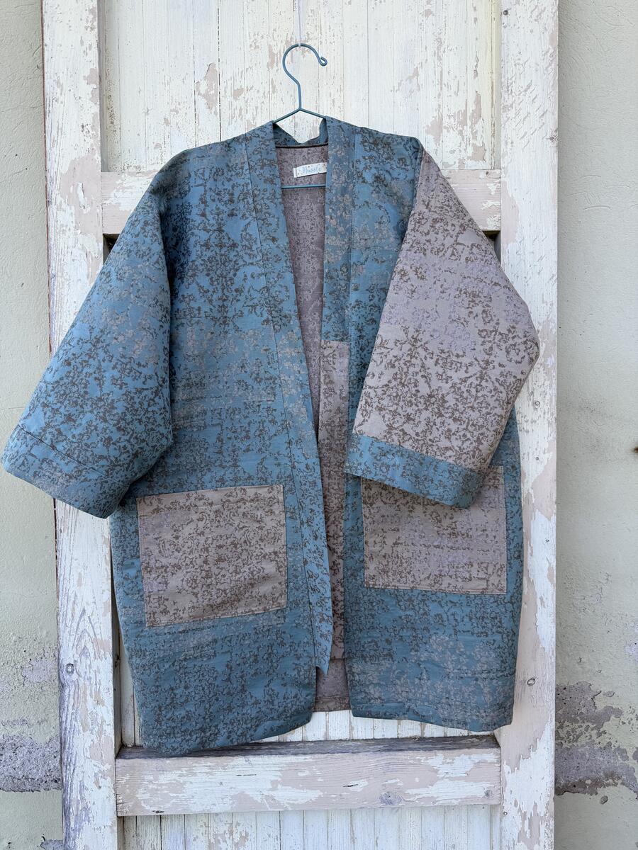 Kimono due tessuti 