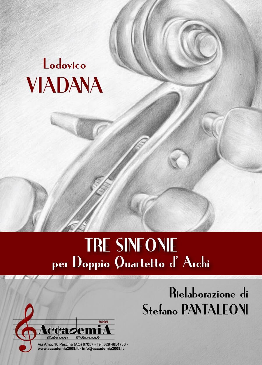 TRE SINFONIE - Stefano Pantaleoni / Lodovico Viadana