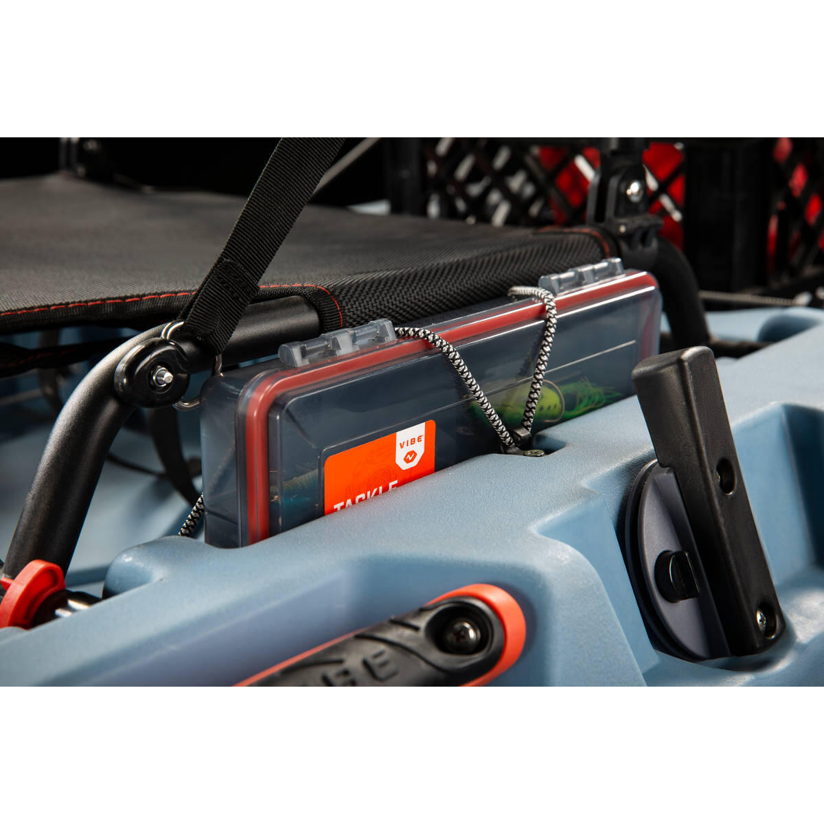 Kayak da pesca a pedali Vibe Makana 100 con sistema a pinnette X Drive - Raven - 305 cm