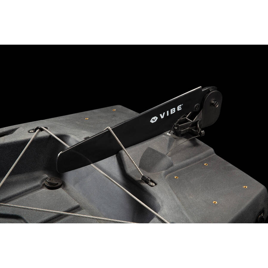 Kayak da pesca a pedali Vibe Makana 100 con sistema a pinnette X Drive - Raven - 305 cm