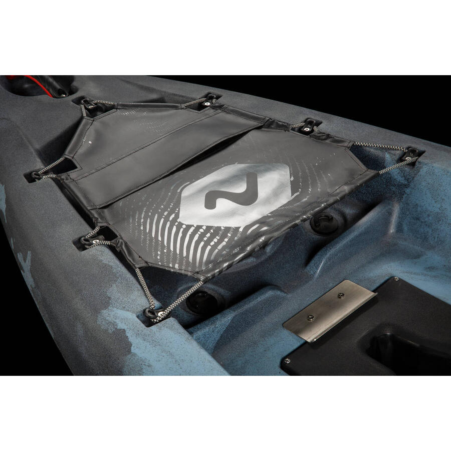 Kayak da pesca a pedali Vibe Makana 100 con sistema a pinnette X Drive - Raven - 305 cm