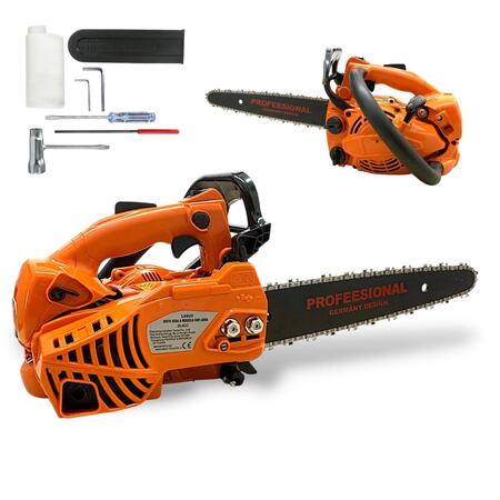 Motosega a Scoppio per Potatura 25CC 0.9kW Leggera 2.4Kg con Lama Carving 30cm