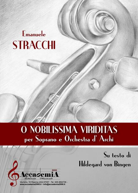 O NOBILISSIMA VIRIDITAS - Emanuele Stracchi