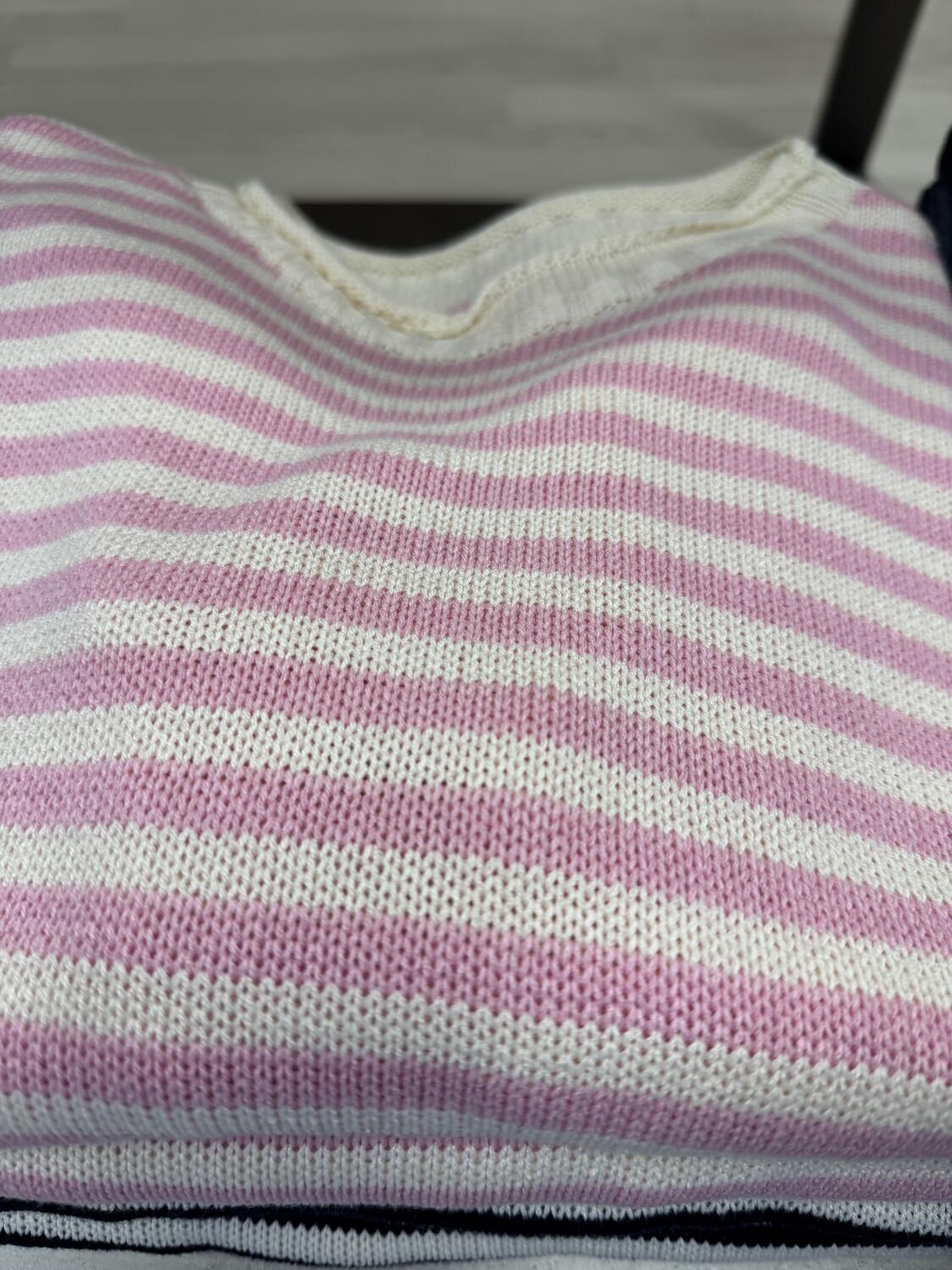 NOVITÀ Pull girocollo a righe