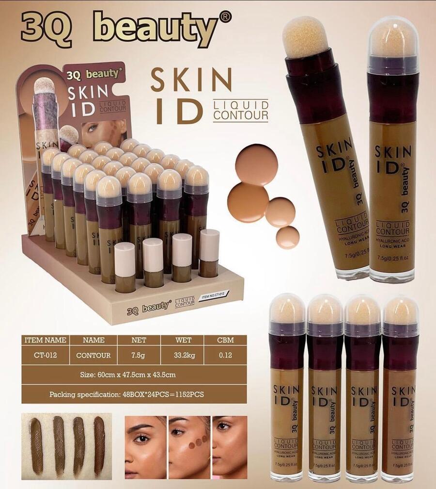 3Q BEAUTY SKIN ID LIQUID COUNTOUR(Similare MAYBELLINE)
 [Conf.da 24 pezzi]
