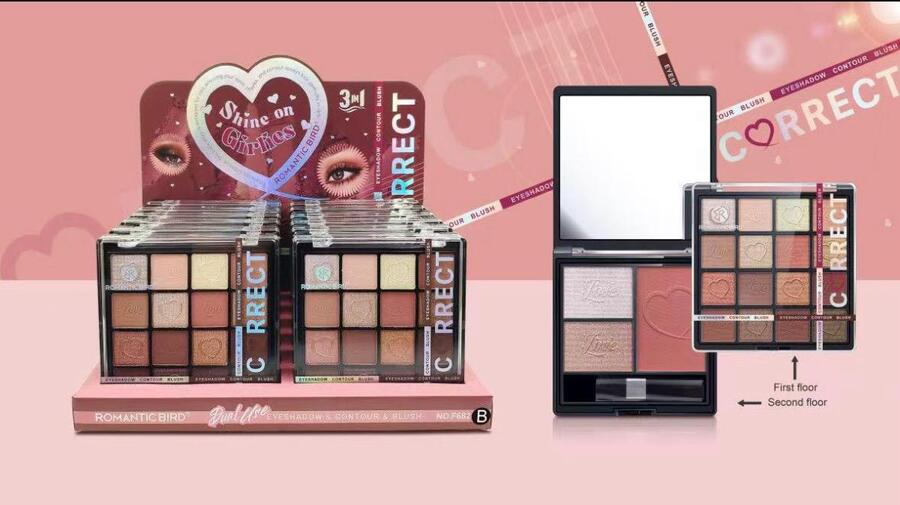 ROMANTIC BIRD SHINE ON GIRLS 3 IN 1
 [Conf.da 12 pezzi]