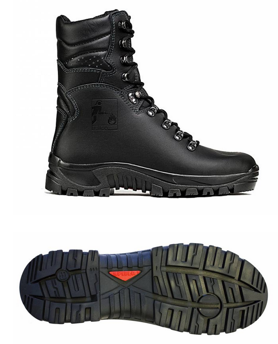 Stivale antincendio in pelle OVERFIRE