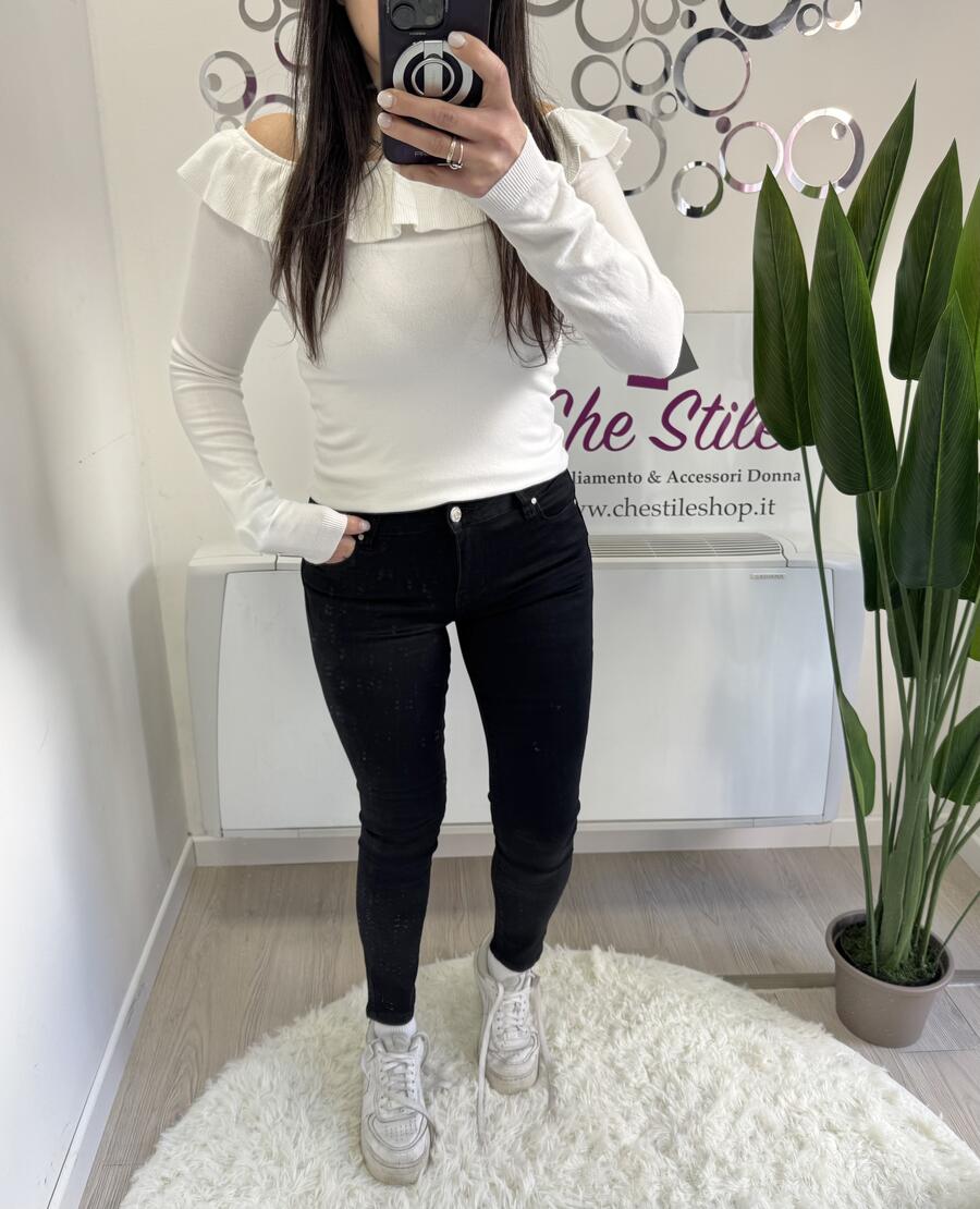 NOVITÀ Jeans skinny nero PUSH UP