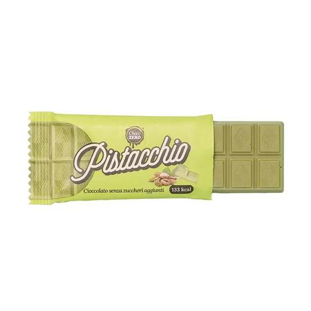 Cioccolato senza zuccheri aggiunti PISTACCHIO 25gr