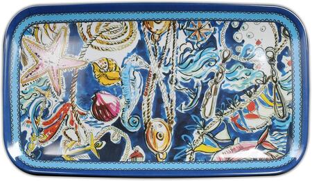 Baci Milano Vassoio Rettangolare in melamina - Mediterraneo