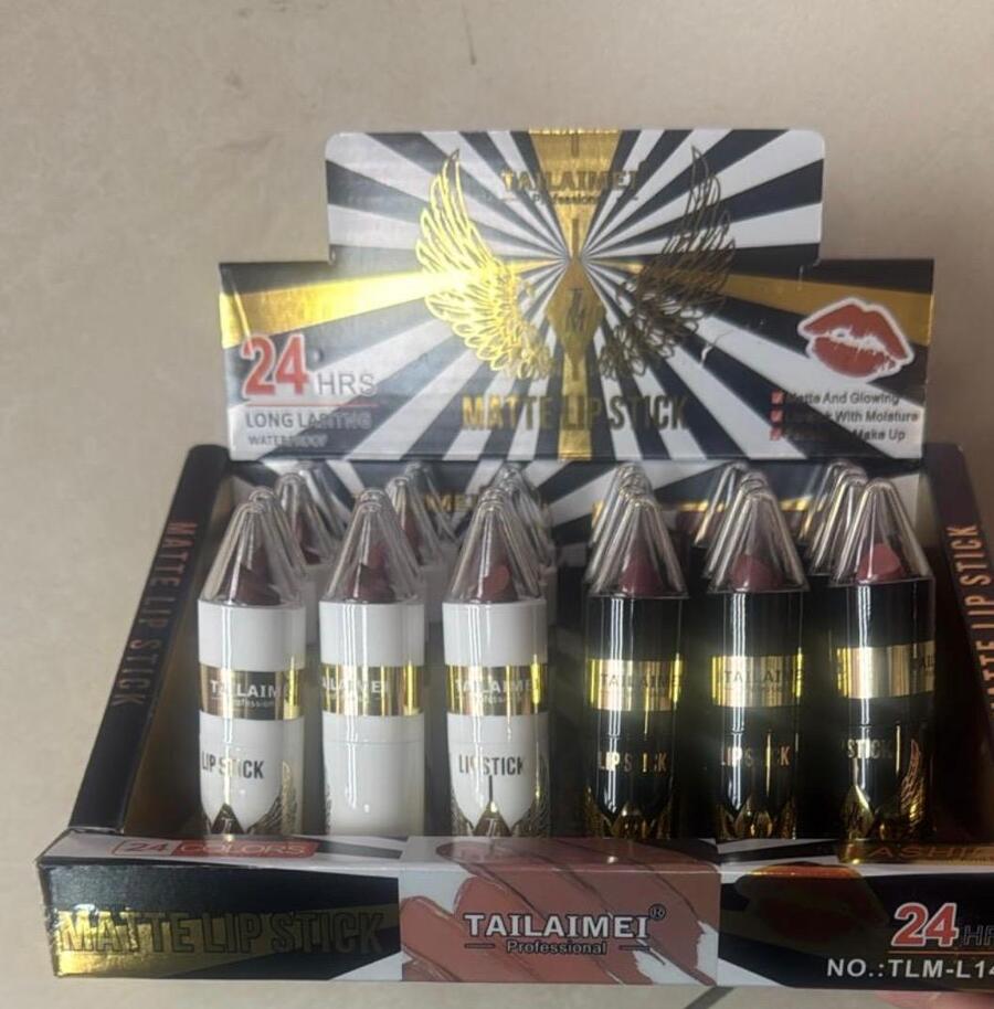 TAILAIMEI MATTE LIP STICK 24ORE (Dupe Charlotte Tilbury) (Conf. da 24 pezzi)