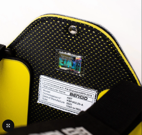 PARACOSTOLE AB7 livrea Black & Yellow / NERO E GIALLO 👉OMOLOGATO FIA👈