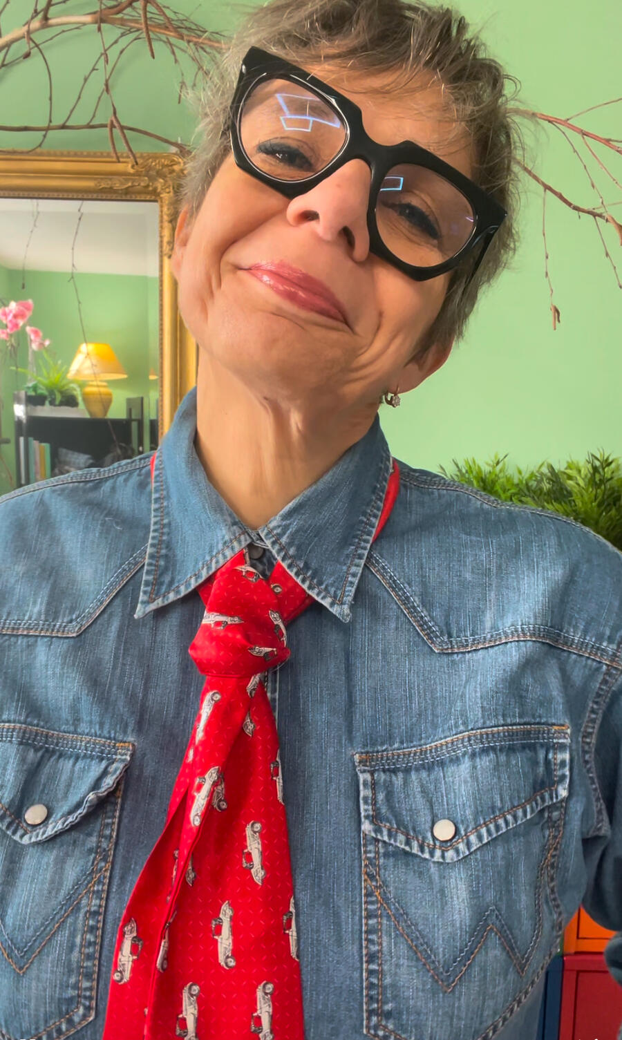 Sciarpa vinaccia e rosa pallido