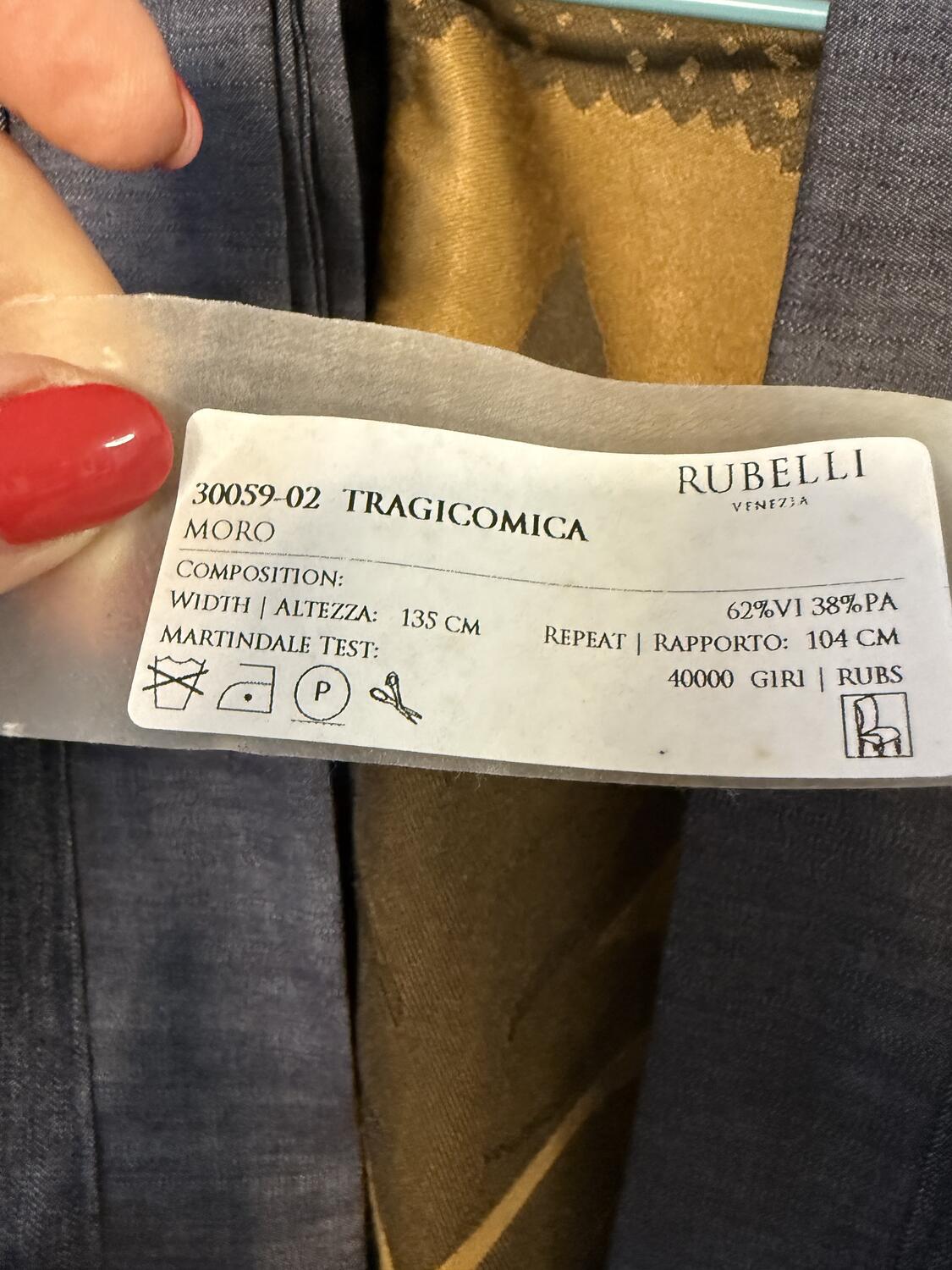 Kimono tragicomico marrone 