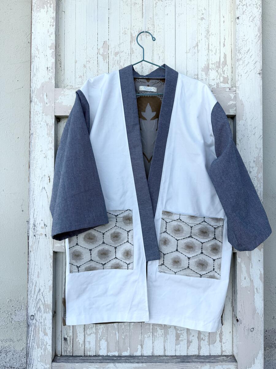 Copia di Kimono tragicomico grigio