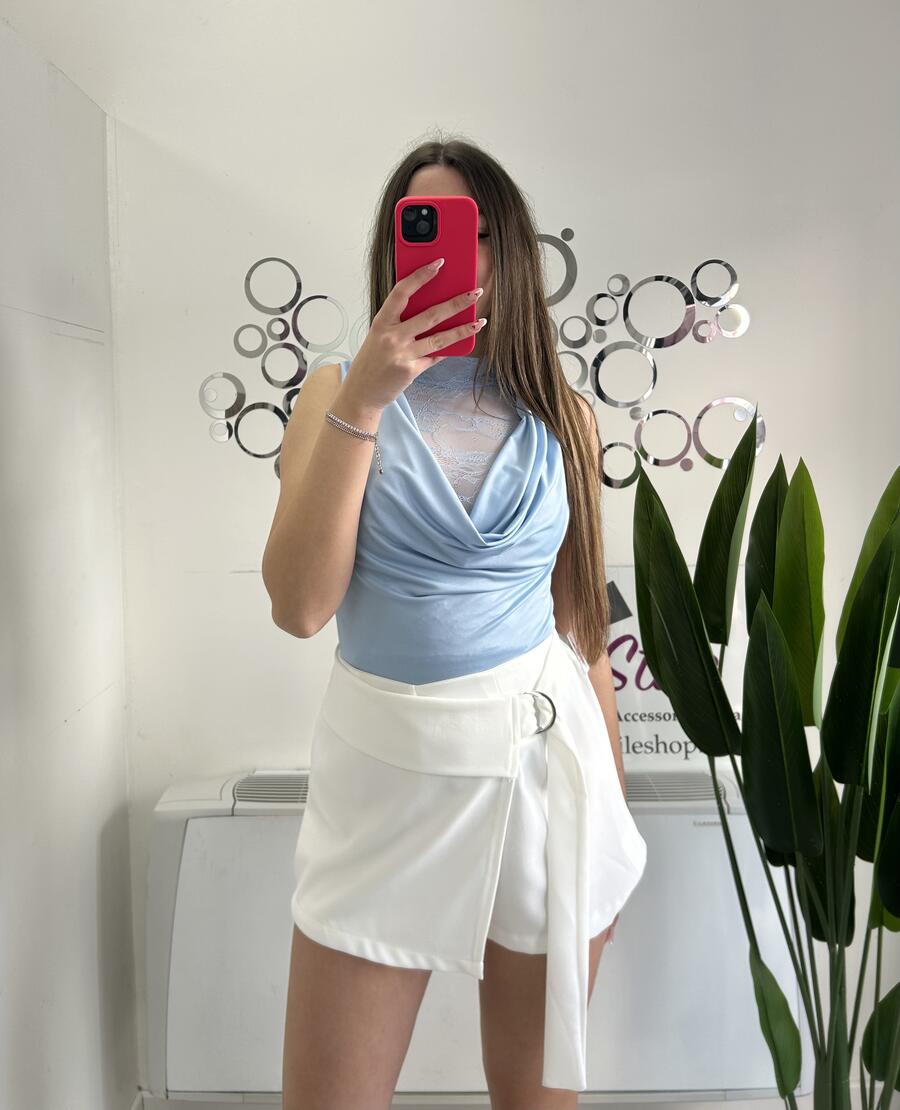 NOVITÀ Body smanicato con pizzo