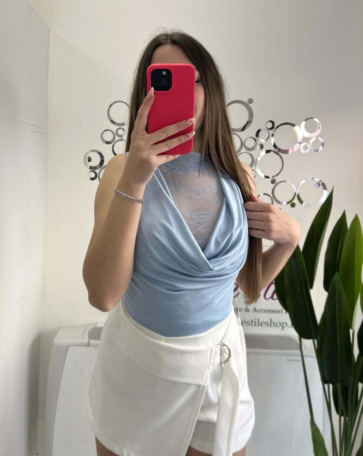 NOVITÀ Body smanicato con pizzo