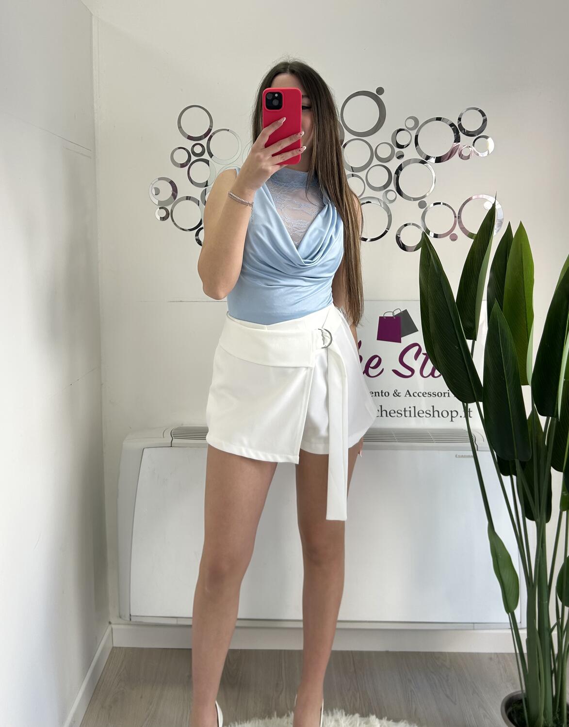 NOVITÀ Body smanicato con pizzo