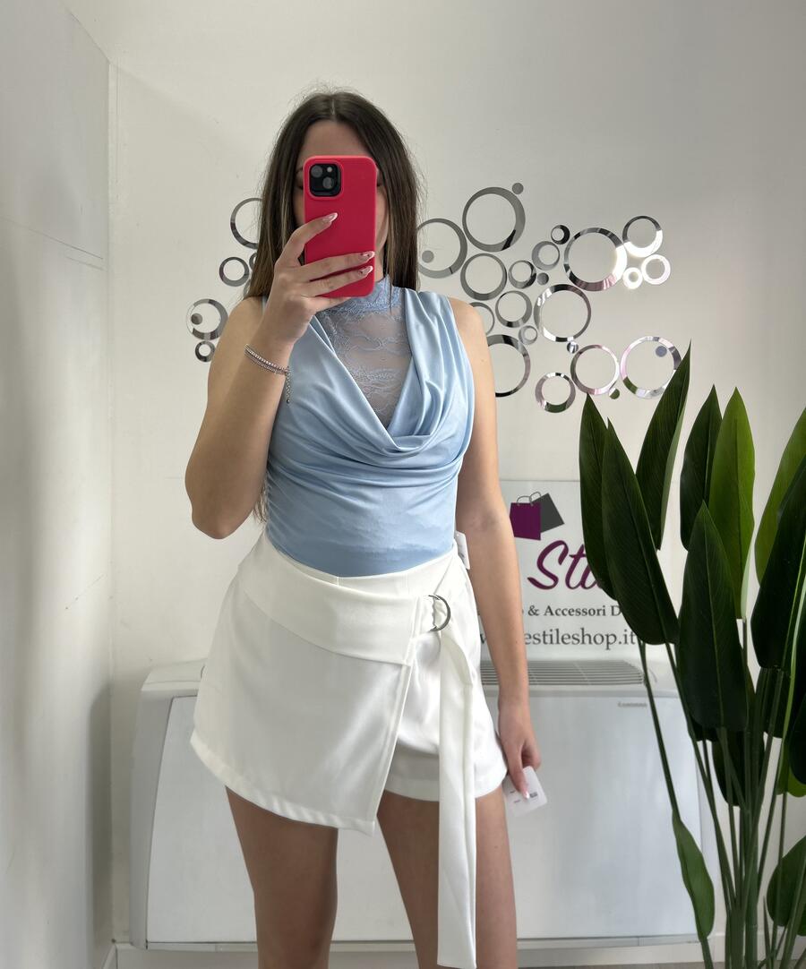 NOVITÀ Body smanicato con pizzo