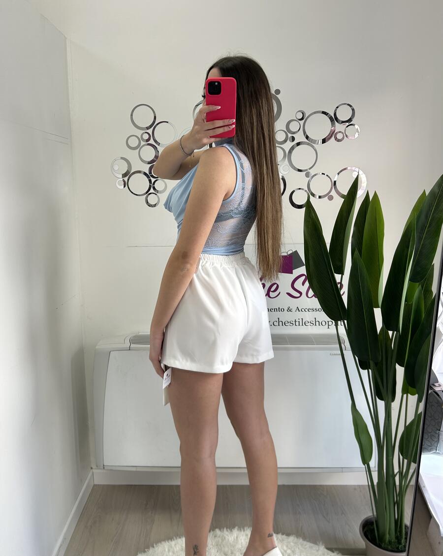 NOVITÀ Body smanicato con pizzo