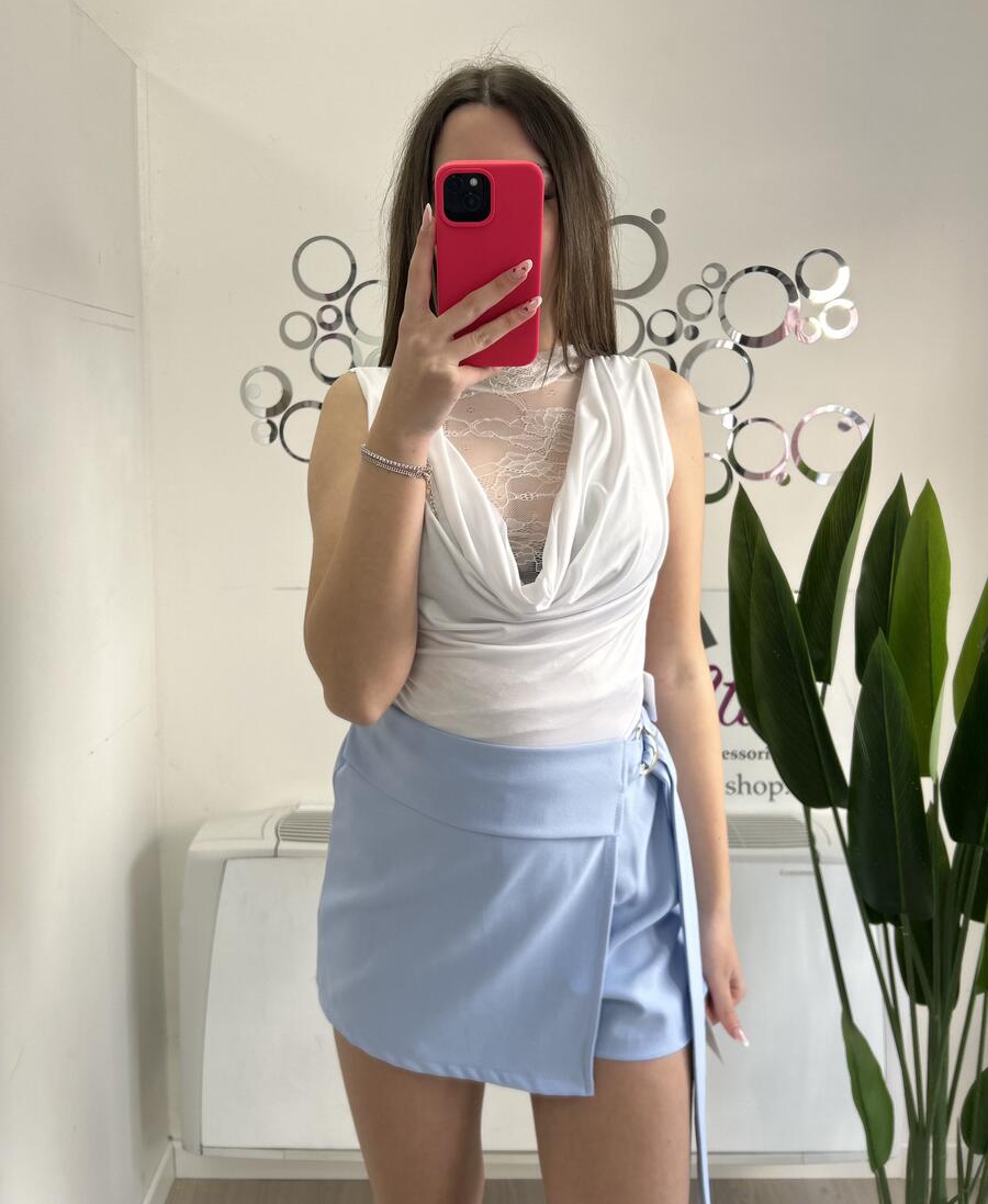 NOVITÀ Body smanicato con pizzo