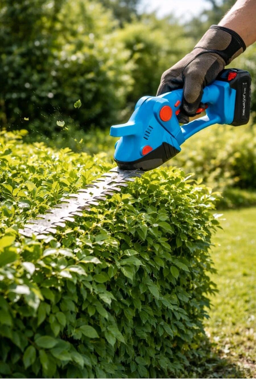 TAGLIASIEPI 2 IN 1 CON 2 BATTERIA RIFINITORE TOSA ERBA TAGLIA SIEPE TOSASIEPI