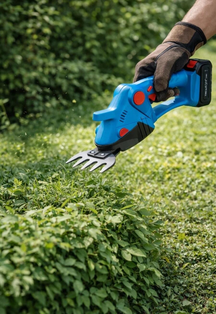TAGLIASIEPI 2 IN 1 CON 2 BATTERIA RIFINITORE TOSA ERBA TAGLIA SIEPE TOSASIEPI