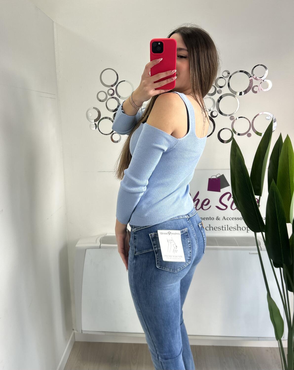 NOVITÀ Pull a canotta in maglina con fiocchi