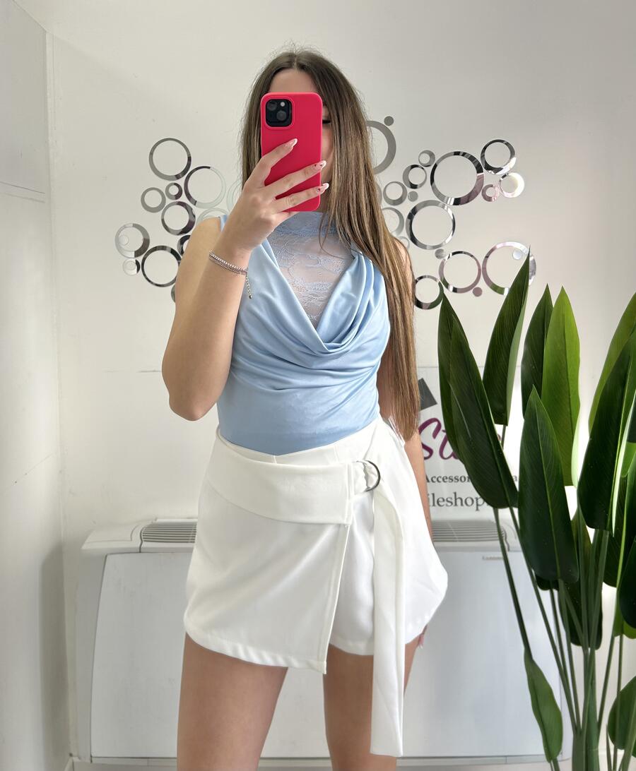 NOVITÀ Panta gonna con dettaglio argentato