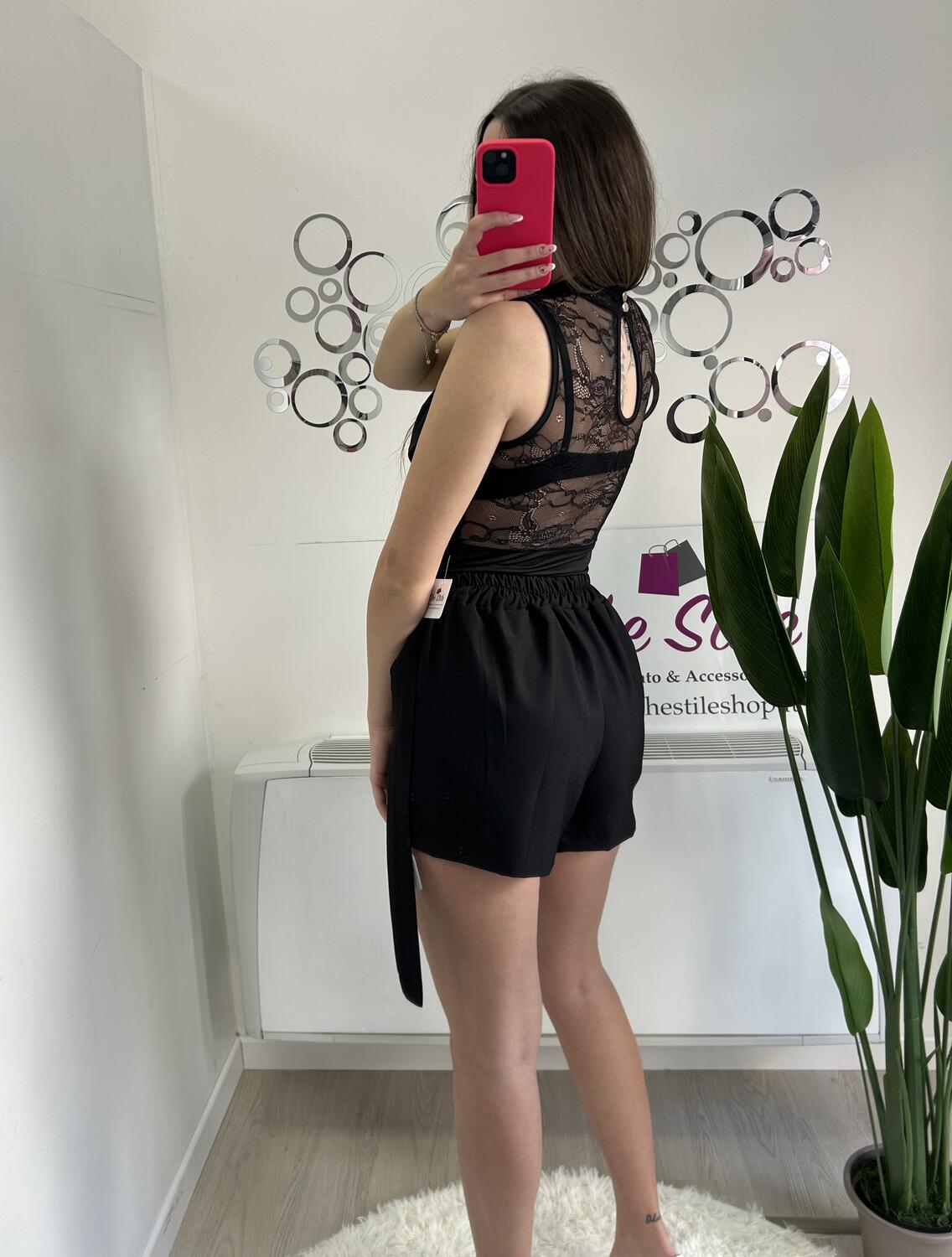 NOVITÀ Panta gonna con dettaglio argentato